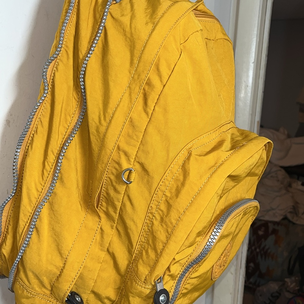 Kipling Gold Backpack Durable Everyday Style - image 5